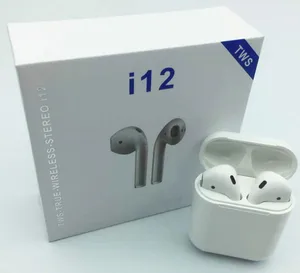 i12 TWS Bluetooth 5.0 Mini Super Bass Earbuds