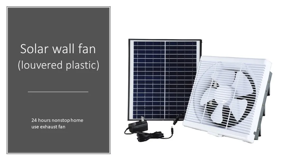 Source Solar Plastic Louver 10 Inch Ventilation Louver Bedroom Exhaust Fan  on m.alibaba.com