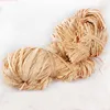 China wholesale 1KG dried grass natural raffia in roll for decoration