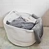 Custom Bathroom Durable Cotton Rope Laundry Bin