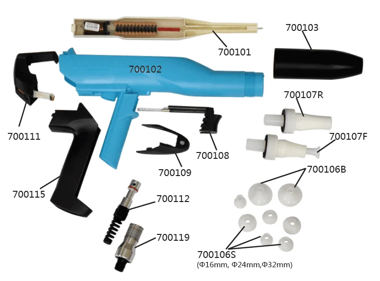 Порядок правильного подключение пистолета порошковой покраски Электростатическое Ручное Оборудование Для Распыления Порошка Для Металлического