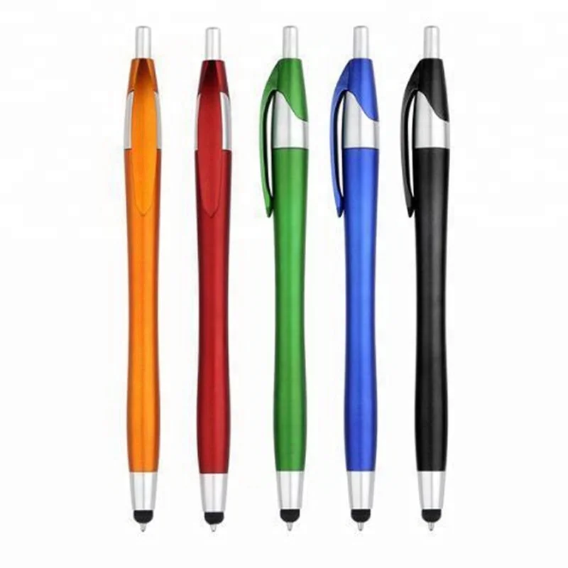 Wholesale Promotional Plastic Stylus 2 In 1 Ball Point Pen Buy