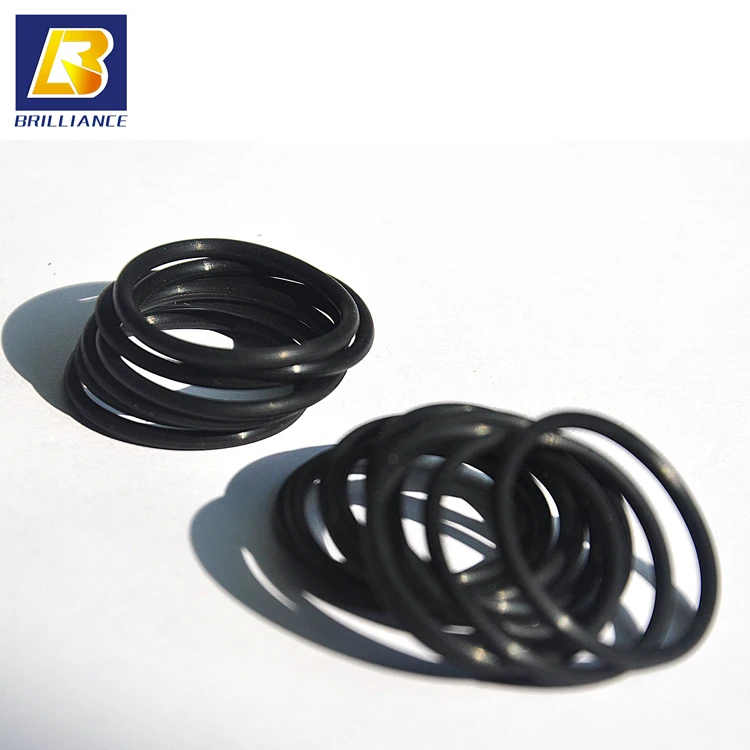 Line Diameter 1.5mm Factory Directly Wholesale O Ring,Custom Design Black Flexible Soft Rubber
