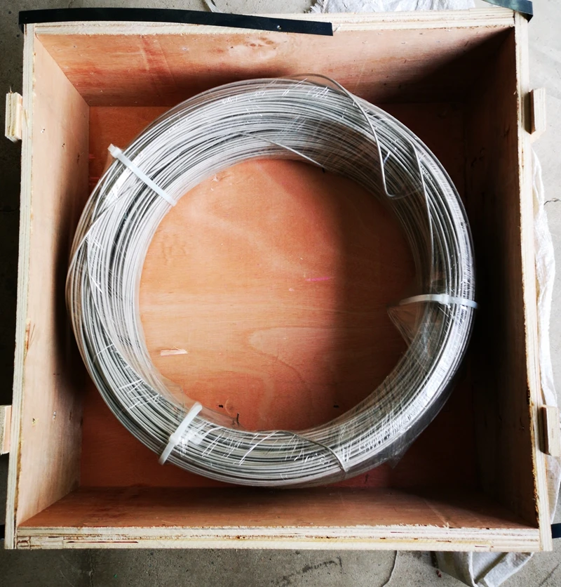 Black Oxide Nitinol Single Strand Titanium Fishing Wire With Shape