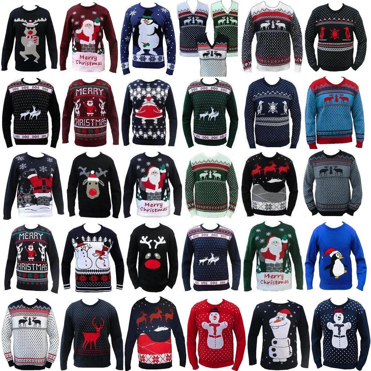 ugly christmas sweater  custom wholesale christmas sweater for adults