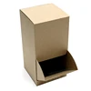 custom paper packaging tuck top gravity feed display box
