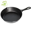 Direct Factory Supply Home Kitchen Outdoor Cookware Cast Iron Skillet Round fry pan