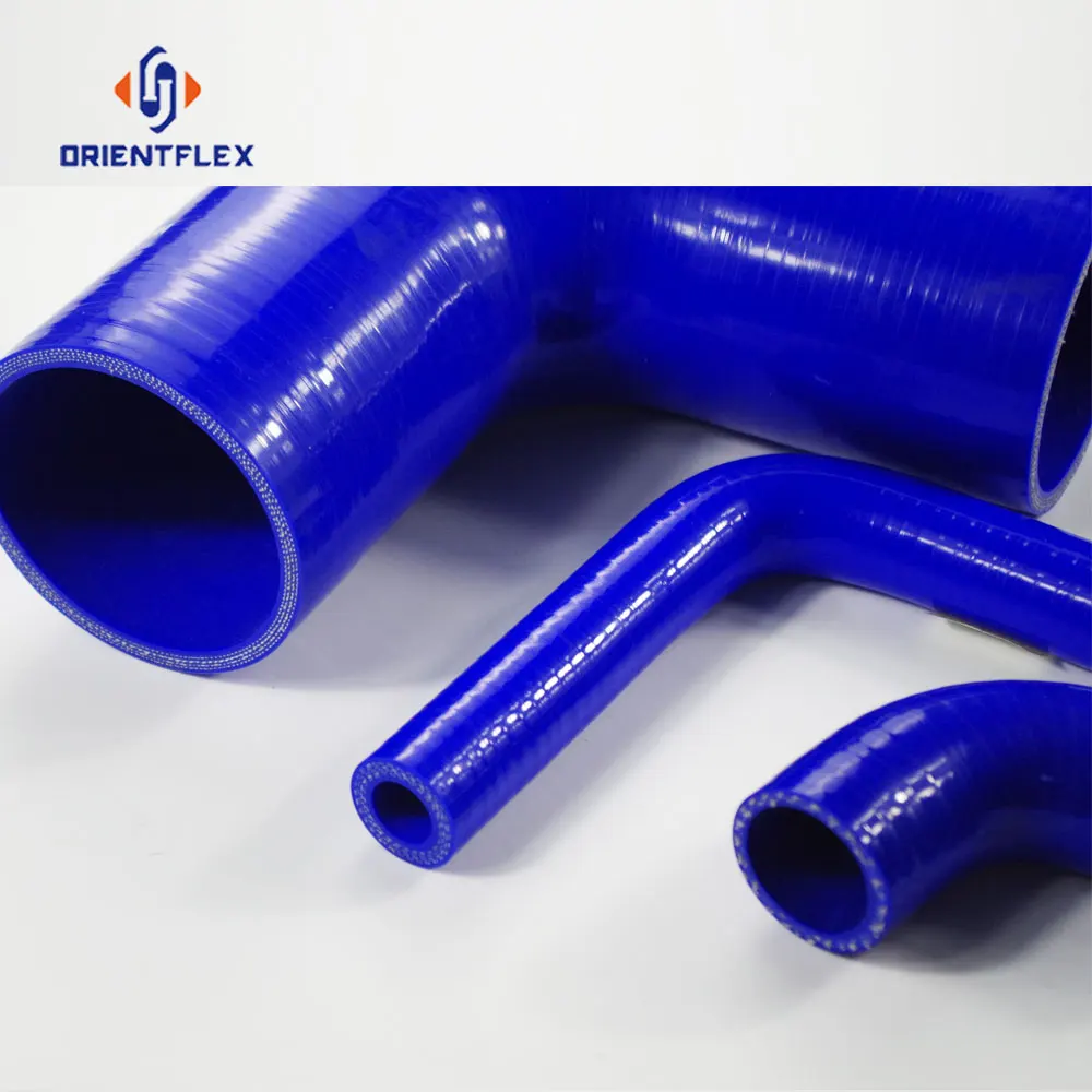 6.5mm 90 Degree Silicone Hose Coupler Pipe Turbo Black 1//4