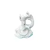 unpainted ceramic aquarium with dragon