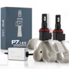 H7 LED Headlight Bulbs, Cool White 60W/9600LM Auto Headlamp,All-in-One Conversion Kit,HID or Halogen Head light Replacement