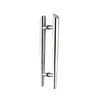 Pair Of Entrance Large T Bar Door Pull Handles 36"