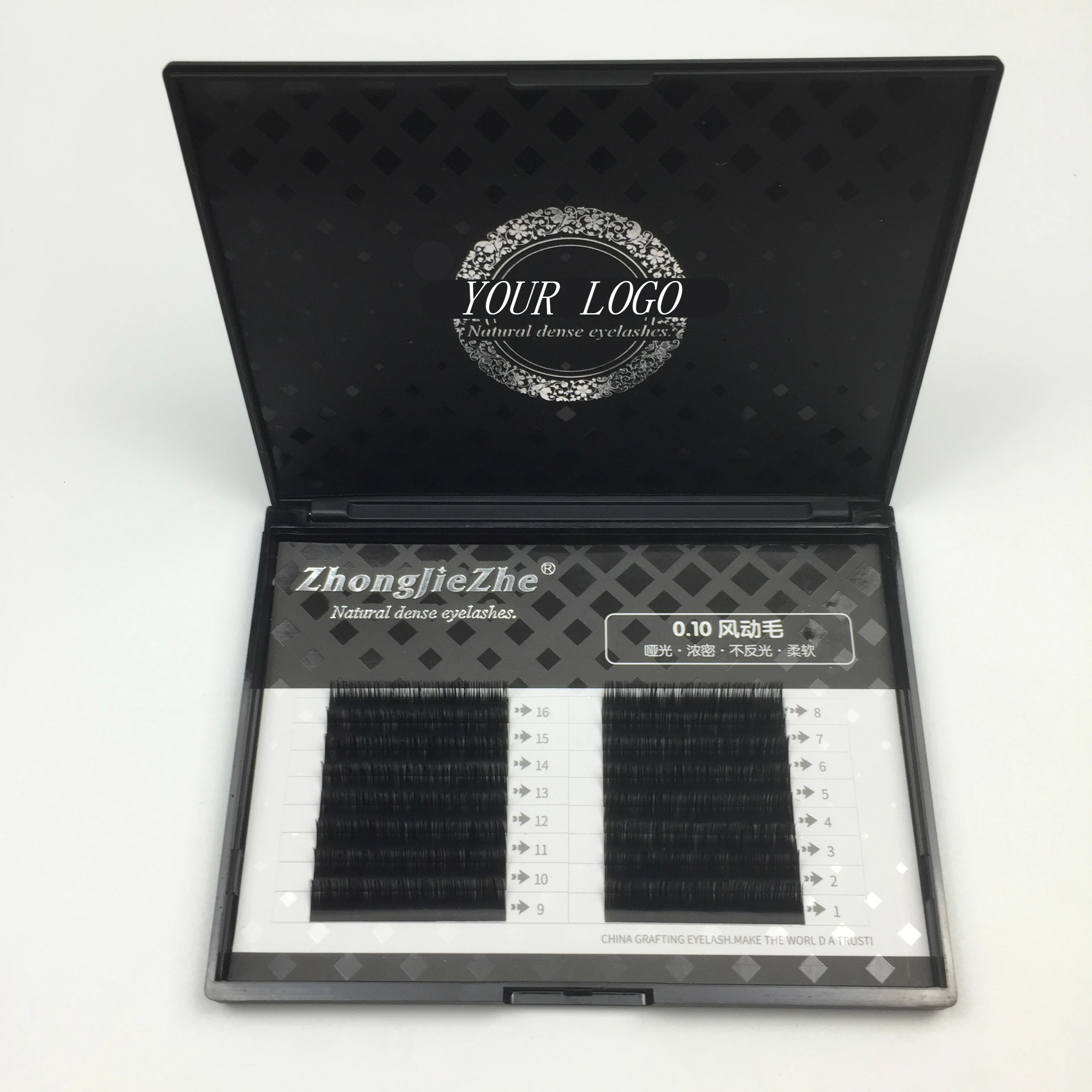 

Eyelash Extensions 0.10mm C Curl 11mm Mix Flat lash Extension Light Lashes Salon Use Factory wholesale