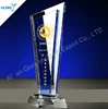 Logo design crystal awards for souvenirs made in China