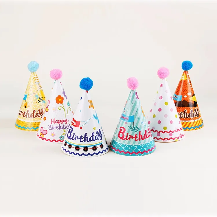 Cheap Wholesale Hot Korean Children Cute Cartoon Birthday Hat - Buy Hot ...