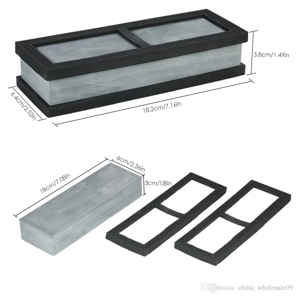 

Natural Whetstone Knife Sharpening Stone 5000 Grit Fine Knife Whetstone Grindstone for Knives 180*60*30mm