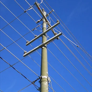 Uv Resistant Fiberglass Frp Utility Power Pole - Buy Utility Power Pole ...