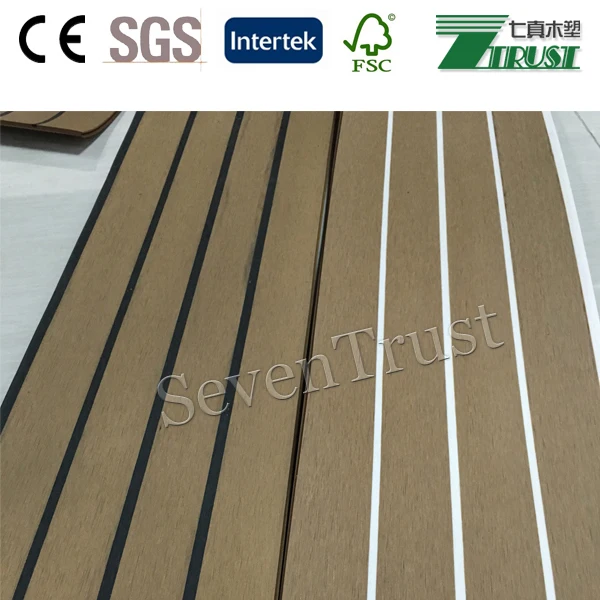 190mm 5mm Like Teak Pvc Boat Decking Marine Boat Qpply Synthetic Teak Wood Soft Boat Flooring Buy Yacht Decking Yacht Synthetic Teak Decking Yacht