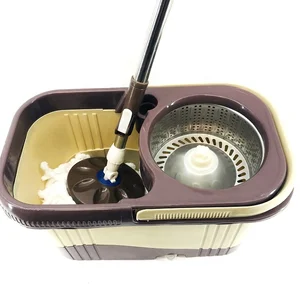 Image of OEM/ODM dust cleaning mop price and bucket parts set power floor scrubber single bucket spinning mop
