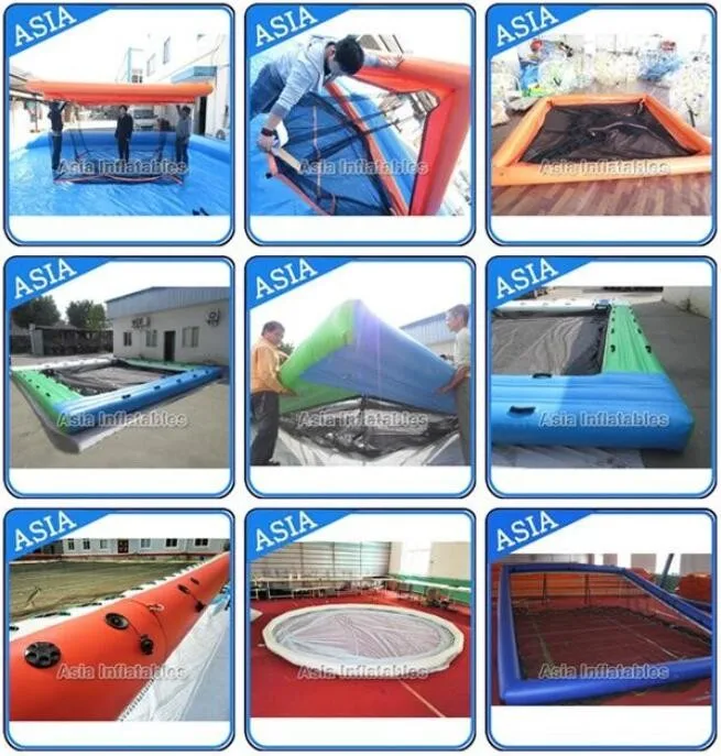 Portable Swimming Pool With Protective Anti Jellyfish Netting Enclosure