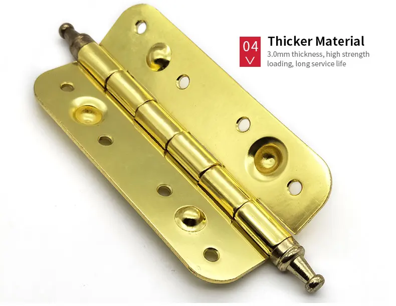 Ch007 6 Inch Spanish Stamping 6 Knuckles Nickel Door Hinge Buy Door