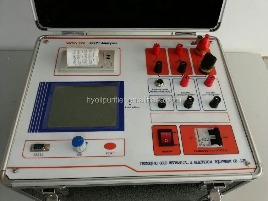 GDVA-402 CT PT Meter Transformer CT PT Analyzer