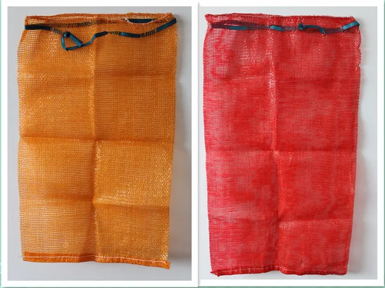 批发pp 网格可重复使用的管状水果和蔬菜网袋