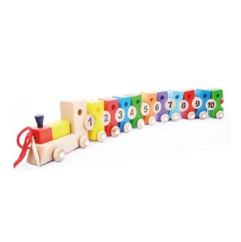 baby wooden train