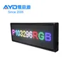 P10 32*96 Dots Outdoor Use Full Color Single Side Programmable LED Advertising Screen WIFI/ PC Control