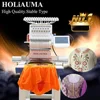 Hotest tajima type one head high speed embroidery machine for cap/t shirt/ flat with dahao embroidery machine software