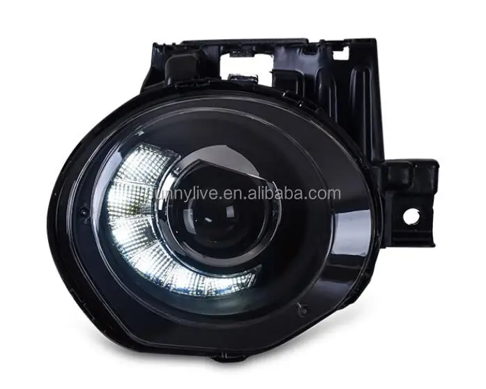 For NISSAN Juke for Infiniti ESQ LED Head Light Black Housing