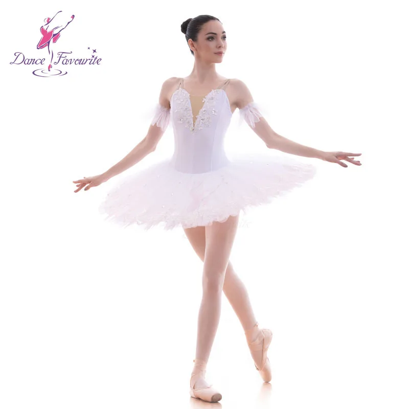 

7 Layers of Stiff Tulle Ballet Tutu for Child and Adult Standard Sizes Swan White Ballet Dance Costume Pancake Tutus BLL048