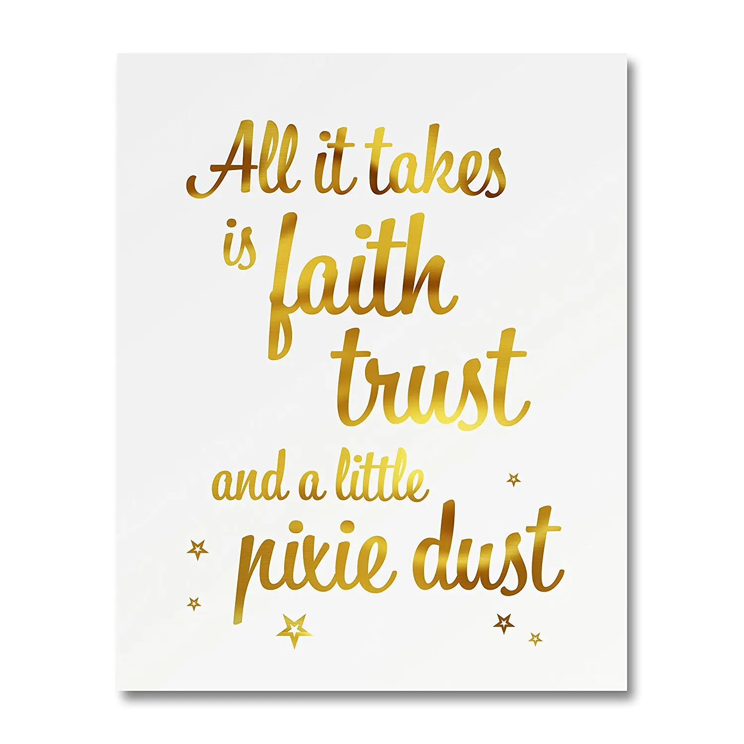 SpotColorArt Your Vibe Attracts Your Tribe Framed Canvas Art 22 x 29 White