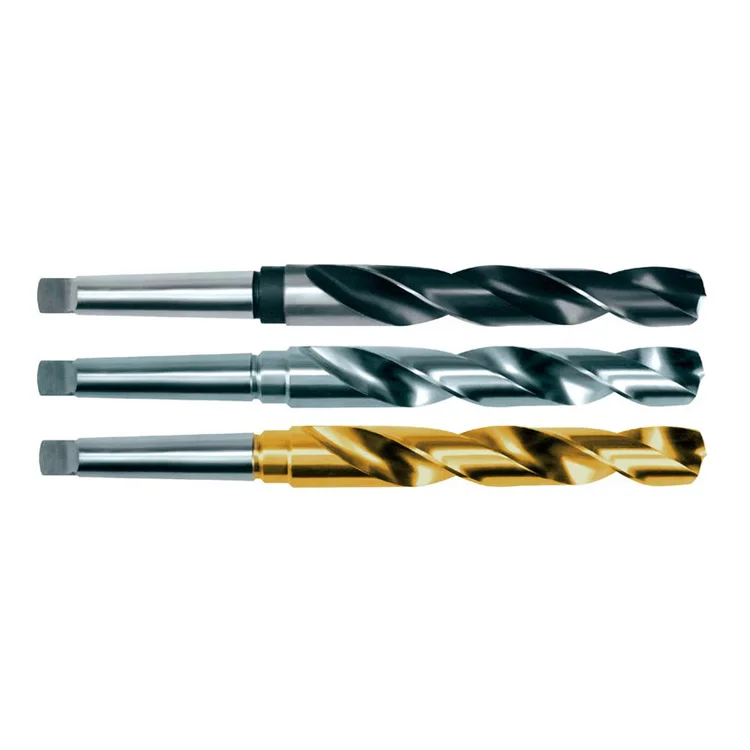 Din 345 Hss Taper Shank Twist Drill Carbide Taper Shank Drill Bit For