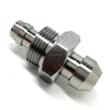 Alibaba CNC lathe parts threaded aluminum inserts cap nut