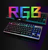 OEM logo backlight 87 keys wired mechanical keyboard gaming for LoL CF