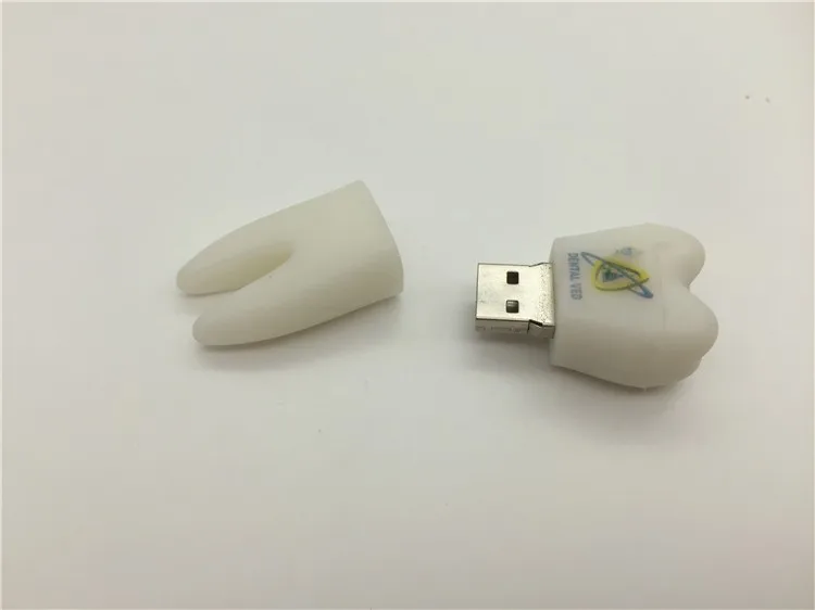 Custom Logo Promotional Gift Dental Clinic Memory Stick Dentist Tooth