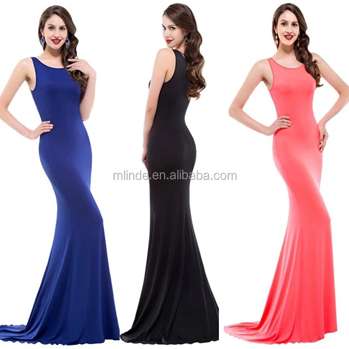 simple gown party wear