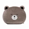 Custom stuffed animal plush toy soft animal head plush pillow