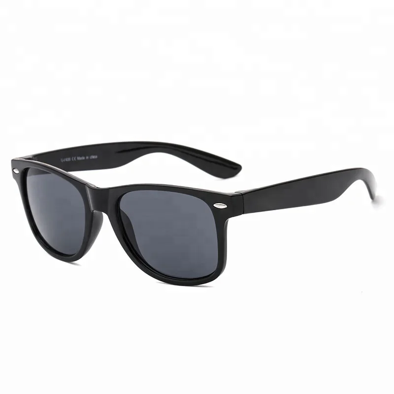 

Jheyewear Wholesale Cheap Custom Logo UV400 CE Promotional Classic Black Sun Glasses Sunglasses 2019, Custom colors