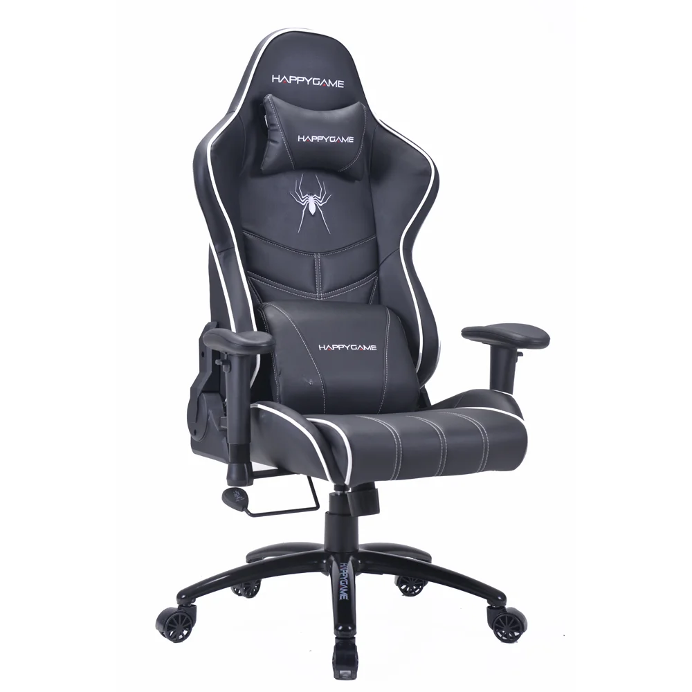 Hg-7820- Black Spider Gaming Chair For Cool Pc Gamers And Teenagers ...