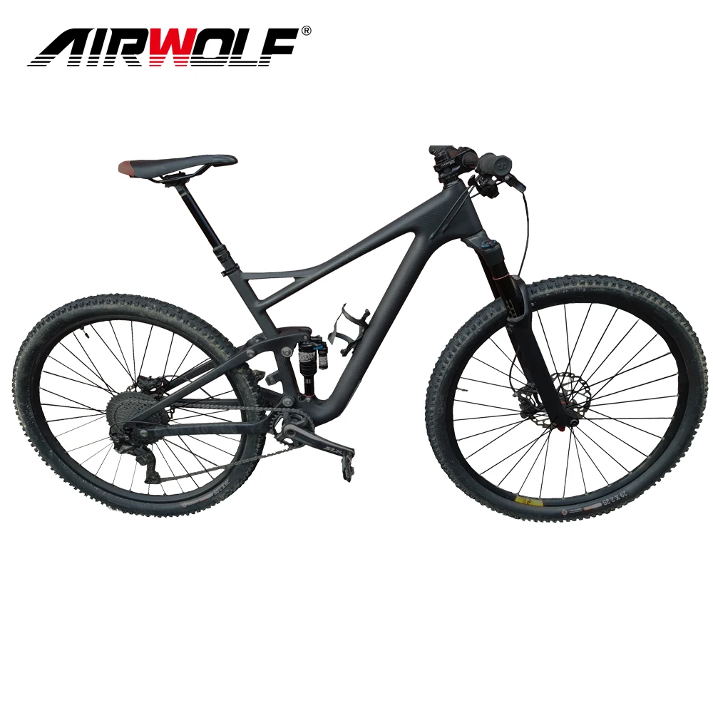 

29er full suspension carbon mountain bike frame with Suspension fork mtb frame carbon 29
