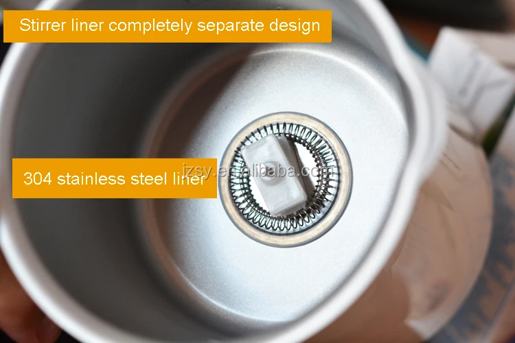 CE GS ERP ROHS LFGB REACH certification Electric Hot Cold Warmer milk Coffee Soft Foam Frother machine