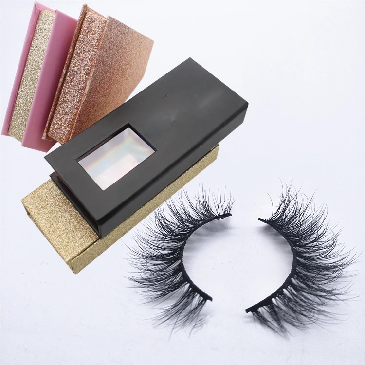 

Luxury Reusable 3d Mink Eyelashes Wholesale Custom Brand Premium Lashes 100% Real Mink, Natural black