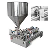 Semi Auto Double Heads peanuts paste filling machine stainless steel filler
