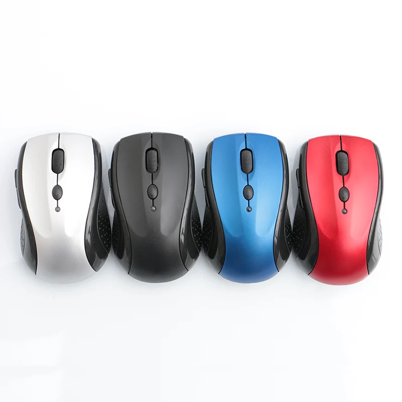 

High Quality 6D Wireless Bulk Computer Mouse, Red, blue, black, white