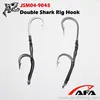 7691S Sea Large Double Shark Fish Hooks,stainless steel fishing hook JSM04-9045