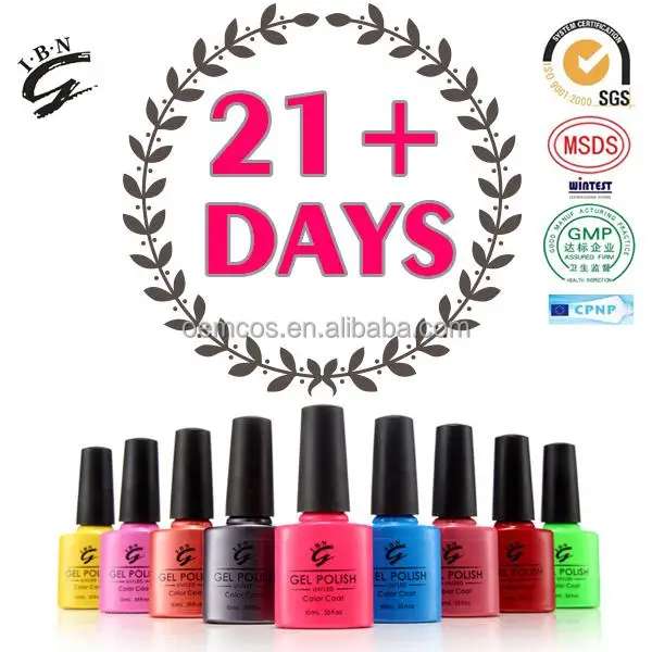 

Factory bottom price colorful IBN beauty nail polish uv gel