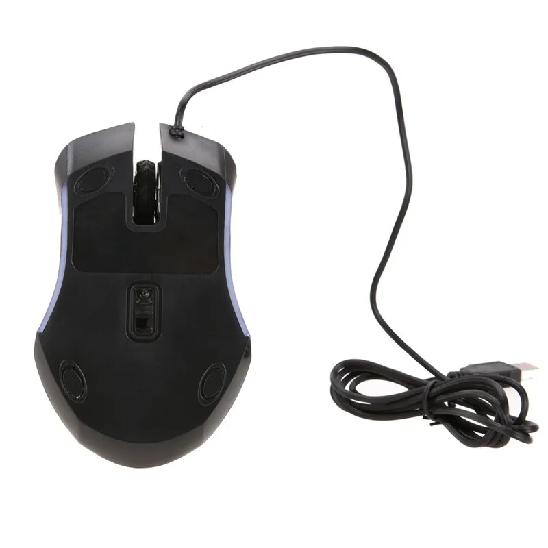 

Adjustable 2400DPI 6 Buttons Optical Game Mouse LED Mice for Notebook Laptop USB Wired LED Gaming pc gamer Mouse