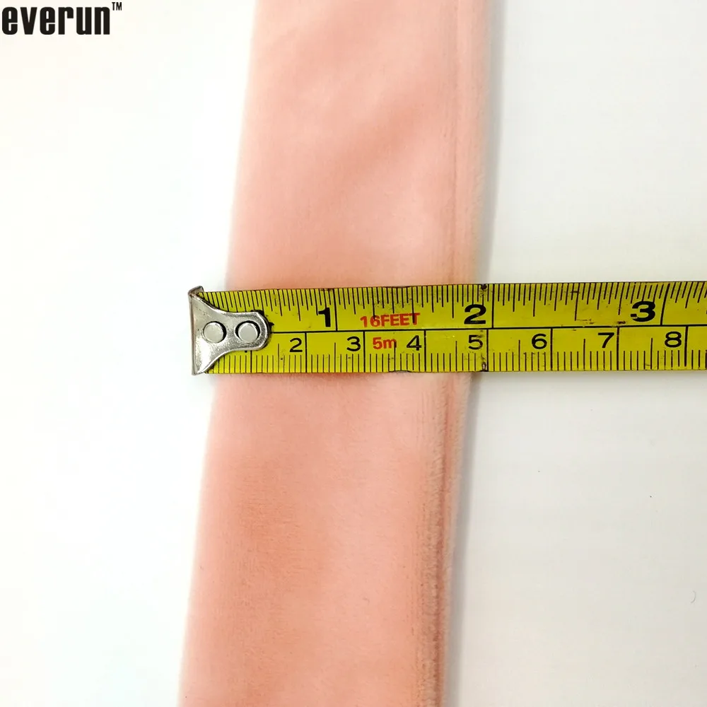 D6cm Min 10m Super Soft Polyester Plush Minky Machine Washable Tube