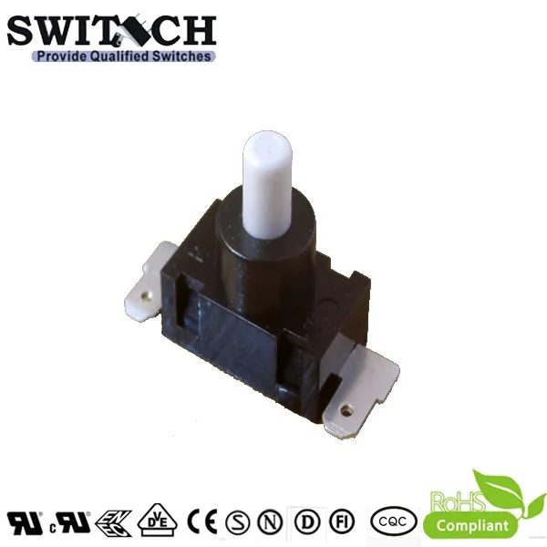 Flashlight Electric Momentary Push Button Switch For Home Appliance